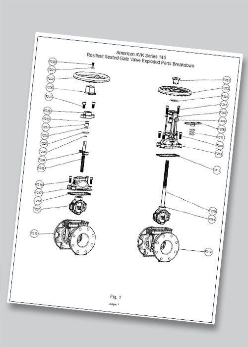 Series 145 Parts List