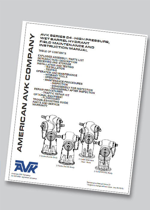 Series 2442/2452 Field Maintenance & Instruction Manual Pre-2017