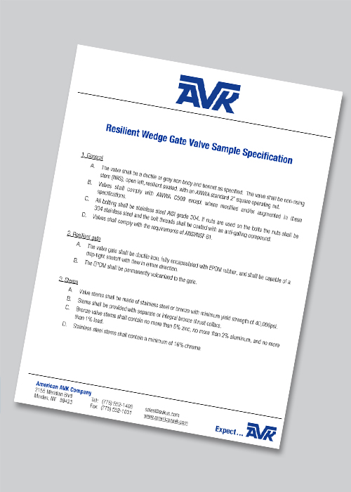 Series 25/45/55 Resilient Wedge Gate Valves