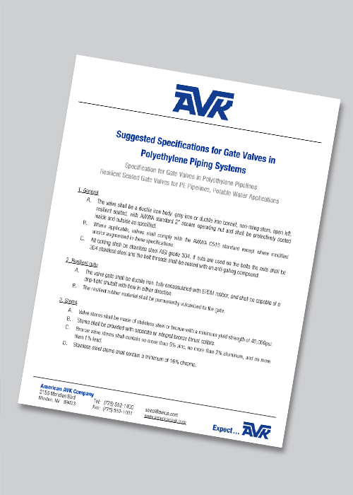 Series 66 PE End Gate Valves