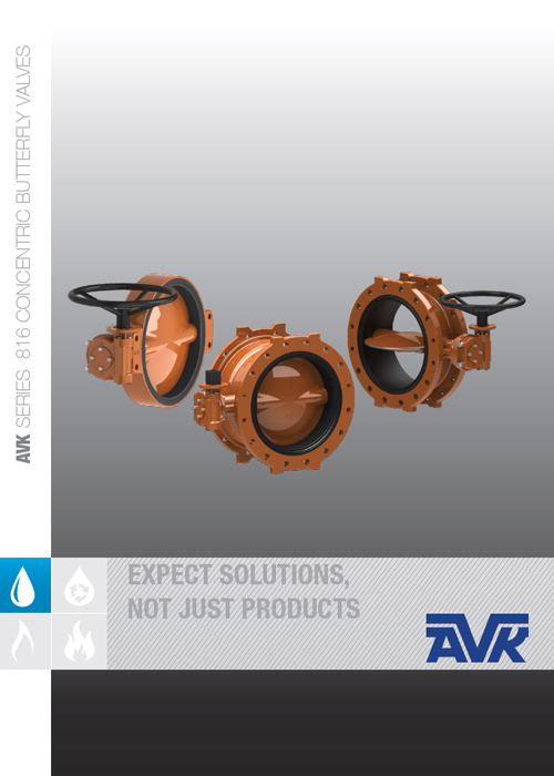 Series 816 Concentric Butterfy Valves